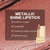 Oulac Matte Lipstick with Metallic Shine, Comfortable Creamy Texture, Smooth