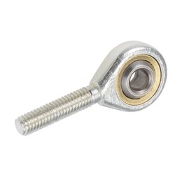 Kozelo Joint Head - [6 mm Bore M6 x 1.0 Male Left Thread] Fish Joint Head, Carbon Steel