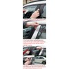 Exclusive 304 Steel 4PCS Door Center Pillar Posts Overlay Compatible