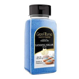 GranAroma Sanding Sugar, Decorative, Cookies & Sweets (Blue)