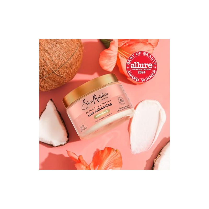 Shea Moisture Coconut and Hibiscus Combination Pack – 13 oz.
