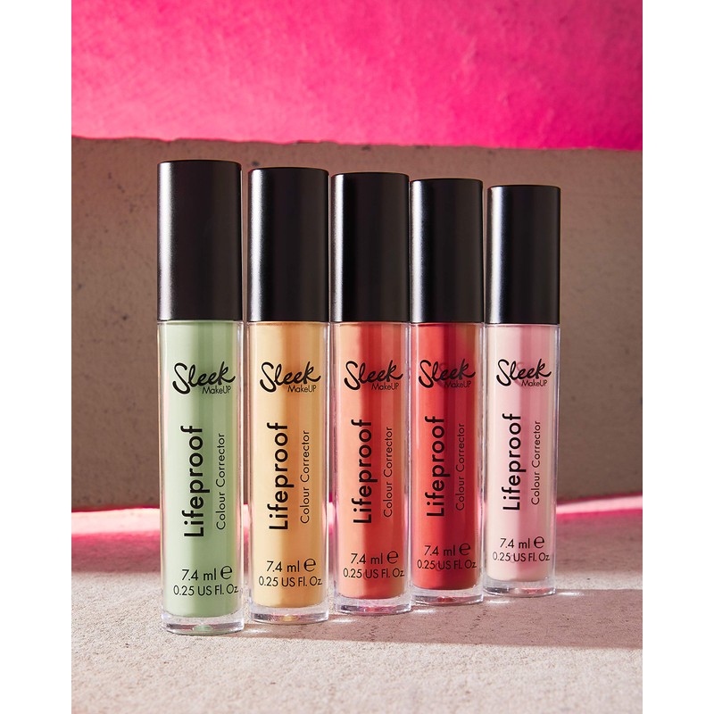 Sleek MakeUP Lifeproof Colour Corrector, Full Coverage Colour-Neutralising Corrector, Ditch