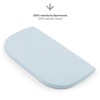 Laleni Premium fitted sheets for the rollaway bed, breathable, 100%