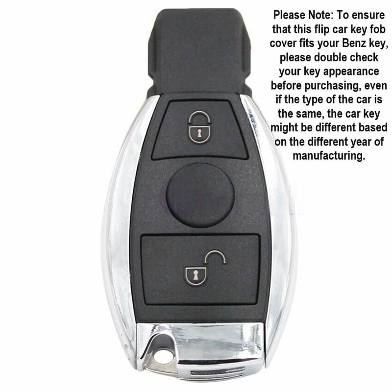 StyleC REMOTE COVER CASE FOB COMPATIBLE WITH MERCEDES A C