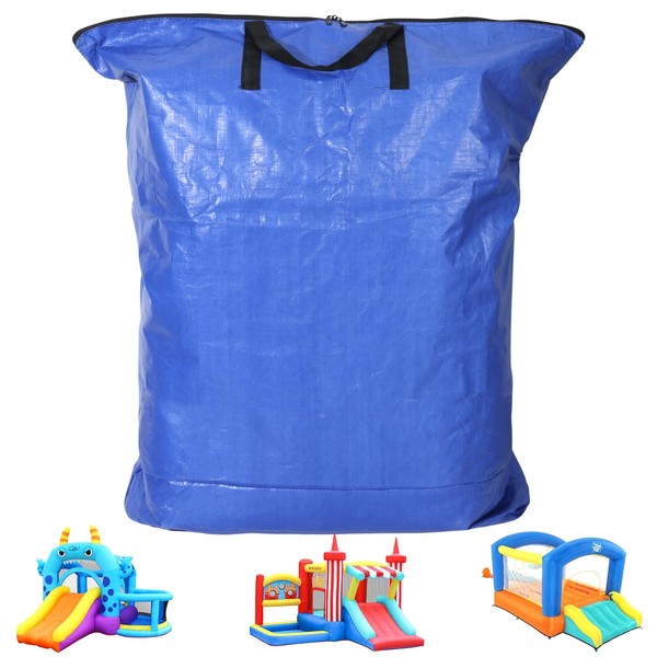 HFYZZ 39" x 47" Inflatable Bounce House Flat Storage Bag,