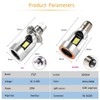 YSY BA20D LED Motorcycle Headlight Bulb Hi/Lo Beam 20W 2000LM