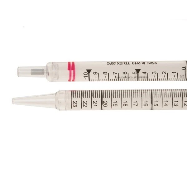 CELLTREAT 25mL Pipet, Individually Wrapped, Paper/Plastic, Bag, Sterile 229225B