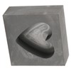 Graphite Casting Mold Professional Heart Shaped Ingot Casting Refining Mould