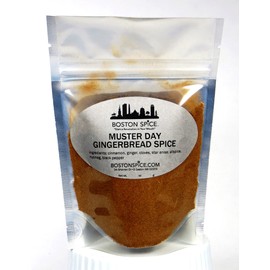 Boston Spice Muster Day Handmade Gourmet Baking Seasoning Blend Gingerbread Lebkuchen Pierniki Cake Muffins Cookies Cupcakes Fudge Whipped Cream Coffee Ice Cream 1/4 Cup Spice 1oz/29g