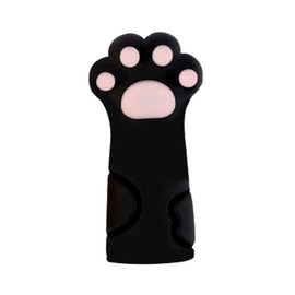6Pcs Black Cat Paw Knitting Stitch Stoppers,Knitting Needle Tip Covers Needle Huggers,Silicone Knitting Needle Caps,Cute Knitting Needle Point Protectors,Knitting Accessories,Knitting and Crochet