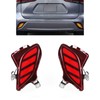 KITOCARTOP LED Rear Bumper Reflectors Tail Lights Fit for 2020-2023