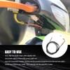 Lyxheth 90 Degree Throttle Cable Adjuster, Aluminum Alloy Motorcycle Throttle