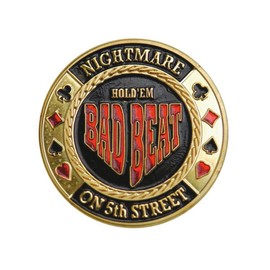 Poker Card Guards | Bad Beat Card Guard (Single)