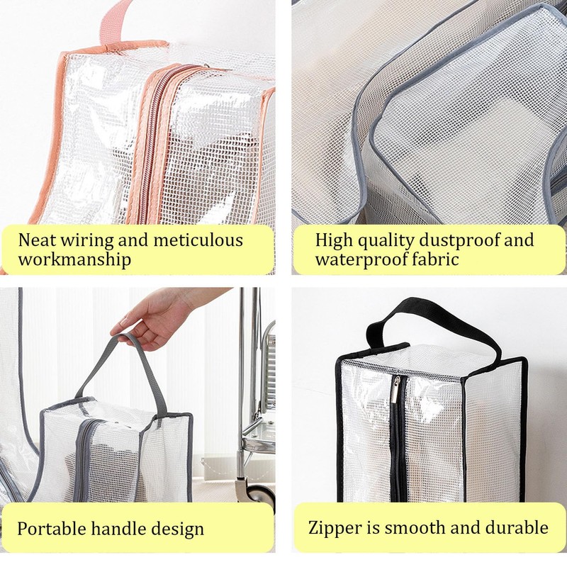 3-Pack Boot Bags & Boot Trees Set for Cowboy Boot