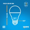 iGoto F3P20115 Pack de 3 Focos 15w A55 Luz Calida