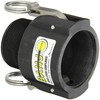 Banjo 200B Polypropylene Cam & Groove Fitting, 2" Female Coupler