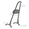 CB Detachable Sissy Bar Passenger Backrest For Harley Sportster 883