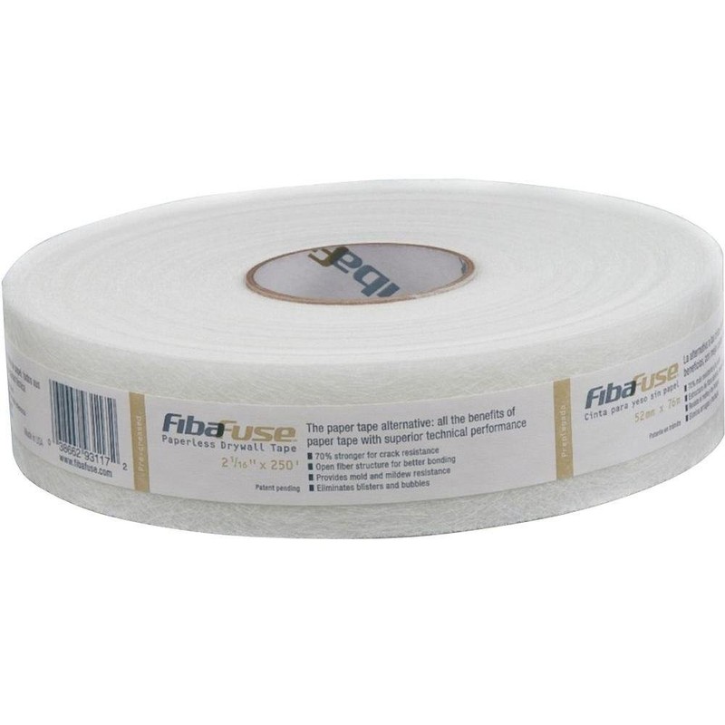 FibaFuse Adfors FDW8652 Paperless Drywall Joint Tape 2 in. x