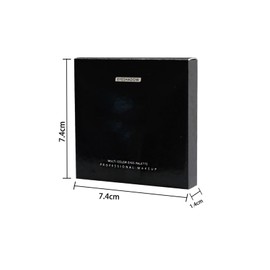 Hppsctink Lidschatten Palette, Matte Lidschatten, Wasserfeste, lang anhaltende Lidschatten, Nicht verschmieren, Geeignet für alle Frauen, eyeshadow