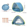 PandaEar Baby Beach Tent with Pool, Pop Up Sun Shelter