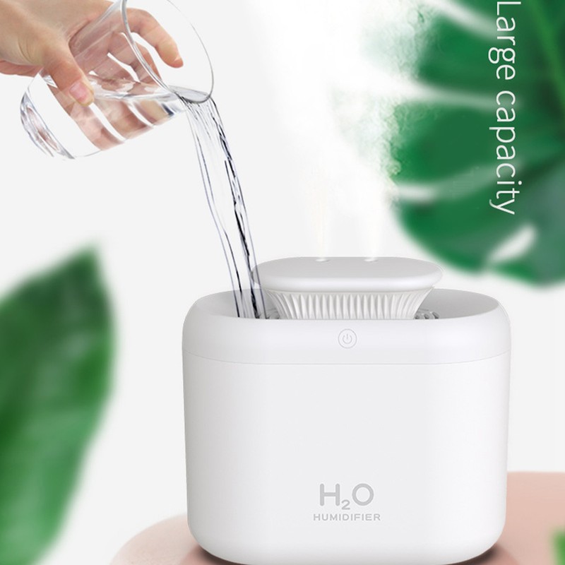 Mist Humidifier 3500ml Large Capacity Silent Diffuser with Night Light