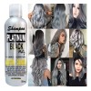 VIVONATURAL 12 Shampoo Gris Plata Matizador Cabello Platinum Black