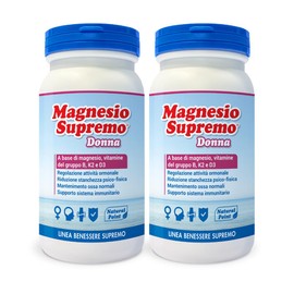 Magnesio Supremo Donna Integratore Ad Elevato Assorbimento 350 g, 2x175 g