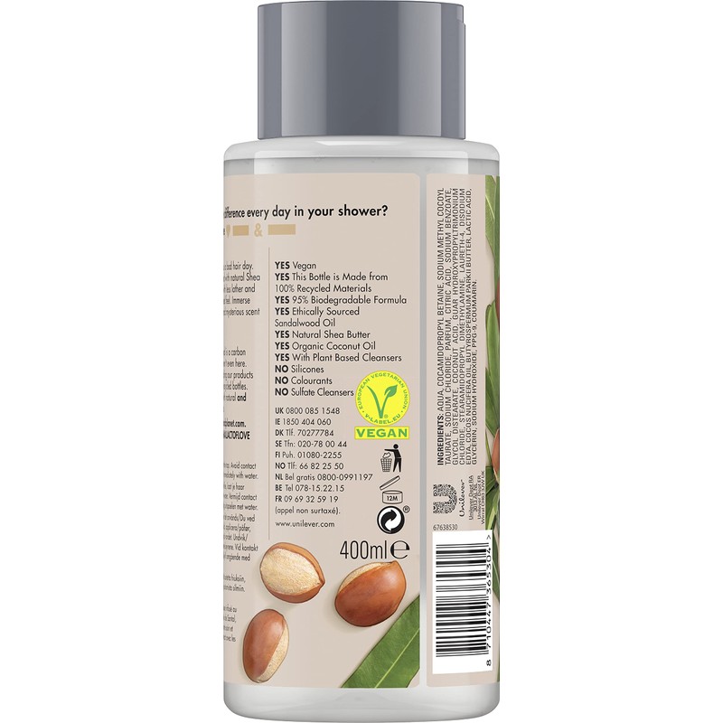 Love Beauty and Planet Hydrate Hair Shampoo 400ml