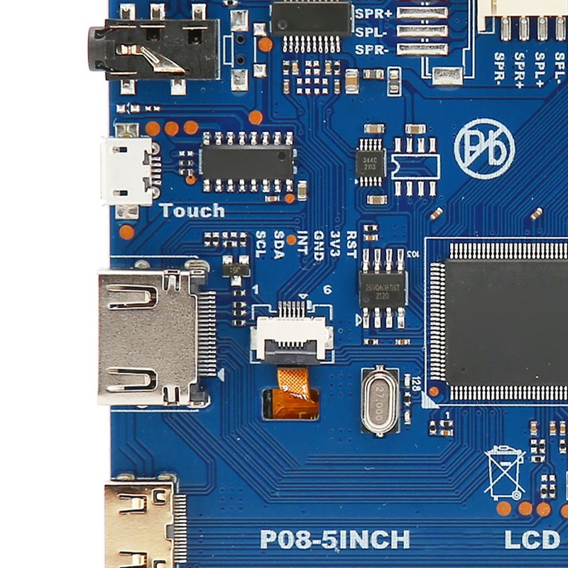 5 Inch Touchscreen Monitor for Raspberry Pi for Ubuntu 800x480