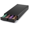 Coffee Pod Drawer Holder, Compatible with Nespresso Capsules, Metal Capsule