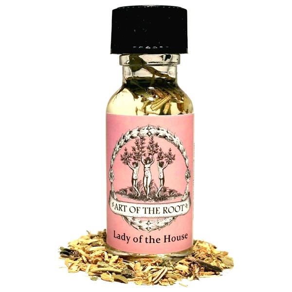 Lady of The House Oil | Handmade with Herbs & Essential Oils | Respect, Fidelity, & Admiration Rituals | Hoodoo Wicca Pagan Voodoo