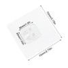 Alamic 4 Pack Shower Caddy Adhesive Sticker Hook Mount for