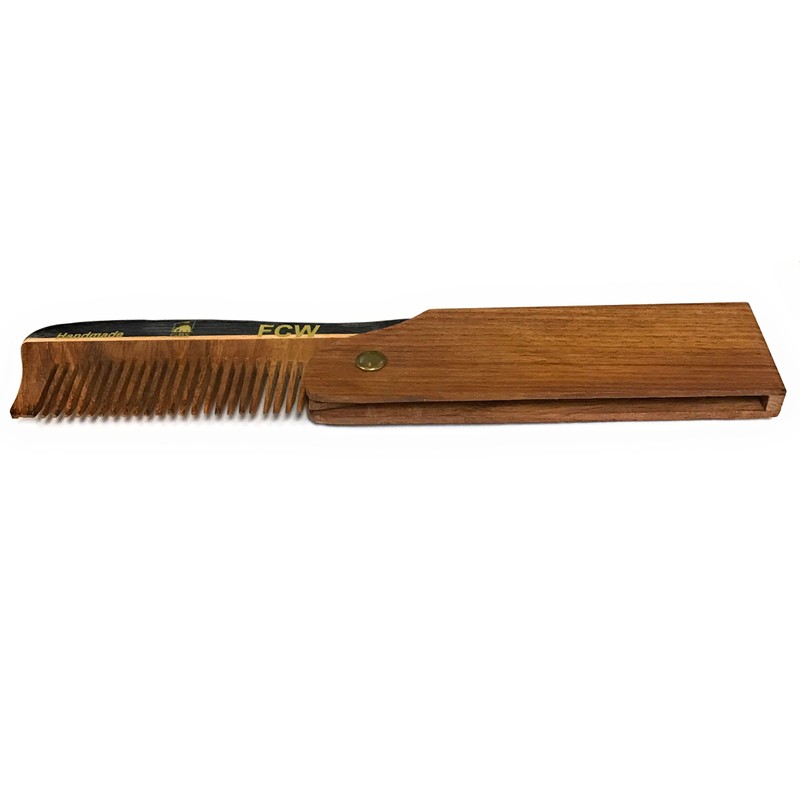 G.B.S Folding Beard Comb, Rosewood