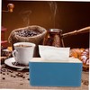 KONTONTY Facial Tissue Bulk Wooden Box Napkin Storage Container Tissue
