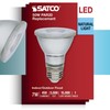 Satco S11496 7 Watt Econo LED PAR20; 5000K; 35 Degree