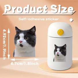 100 Pcs Funny Cat Stickers Cute Cat Meme Stickers for Adults Teens Funny Animal Vinyl Waterproof Stickers for Water Bottles Laptops Phone Luggage Guitar