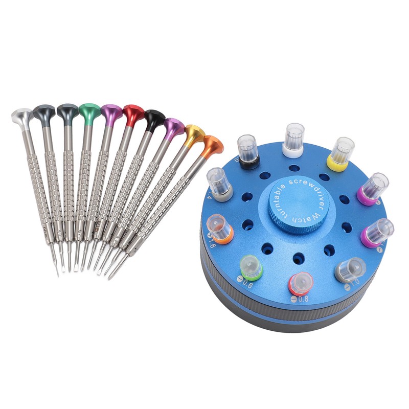 10pcs Professional Slotted Screwdriver Kit Multi Size Precision Screwdriver Set