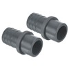 PATIKIL UPVC Reducer Pipe Fitting 32mm OD 30mm Barbed, Straight