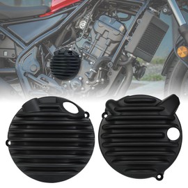 PXPART Honda REBLE Engine Cover Protective Motorcycle Generator Cover with Genuine Screw Installation Engine Side Cover Set for Honda REBLE 300 500 CMX300 CMX500 2016-2023