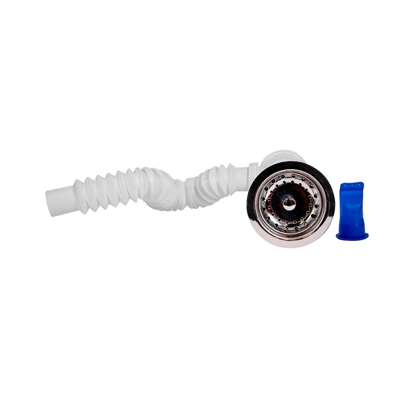 Fleximatc 2335A Céspol flexible con contra canasta de acero inoxidable,