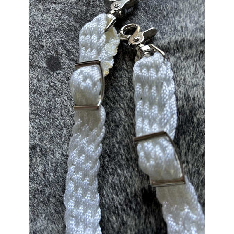mule tape rein braided horse tack set
