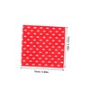 TEHAUX Flower Dot Printed Square Nonwoven Fabrics 20pcs for DIY