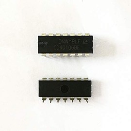 Todiys New 15Pcs for CD40106B CD40106BE HCF40106BE HEF40106BP MC14106BCP DIP-14 CMOS Hex Schmitt Triggers IC Chip CD40106