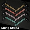 FYGL Lifting Straps for Weight Lifting, Non-Slip Cotton Wrist Straps
