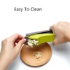 2PCS Garlic Press, Dual Function Garlic Mincer Slicer Heavy Duty