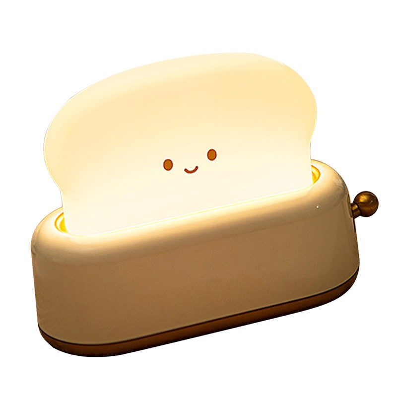 Bread Maker Night Light USB Rechargeable Stepless Dimming LED Desk