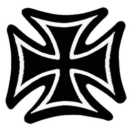 Doktor Hardstuff Iron Cross Patch | 1779, multicoloured