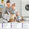 Lavender Laundry Detergent Sheets Travel Eco-friendly 300 Loads Fisroa Clothes