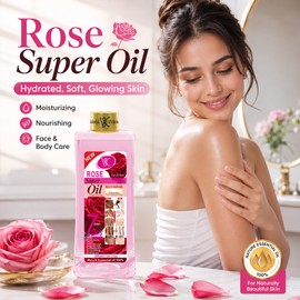 Turmeric Body Oil for Face & Skin Care – Lightweight Moisturizing Oil for Soft, Glowing-Looking Skin