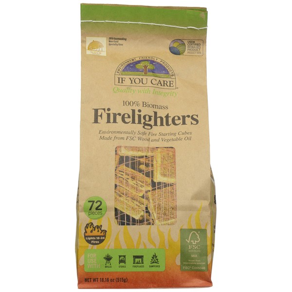 IF YOU CARE Firelighters 72piece (PACK OF 1)